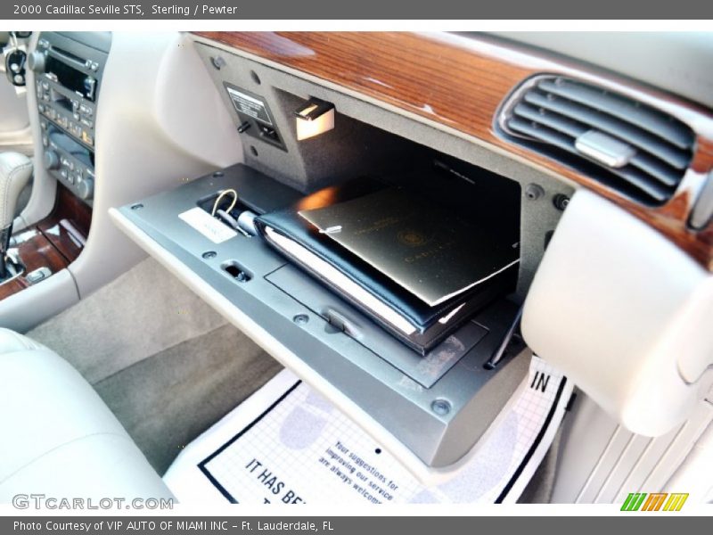 Sterling / Pewter 2000 Cadillac Seville STS