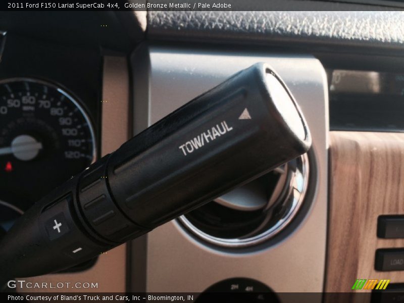 Golden Bronze Metallic / Pale Adobe 2011 Ford F150 Lariat SuperCab 4x4
