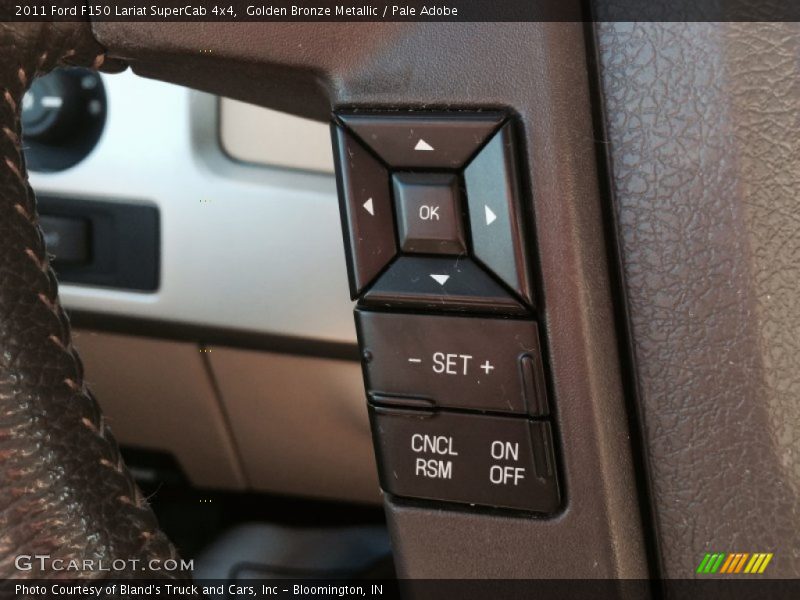 Golden Bronze Metallic / Pale Adobe 2011 Ford F150 Lariat SuperCab 4x4