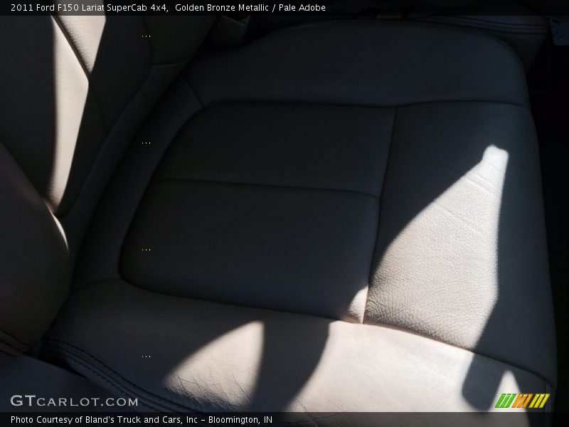 Golden Bronze Metallic / Pale Adobe 2011 Ford F150 Lariat SuperCab 4x4