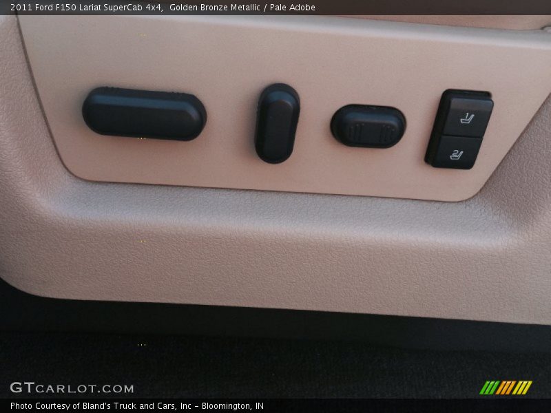 Golden Bronze Metallic / Pale Adobe 2011 Ford F150 Lariat SuperCab 4x4