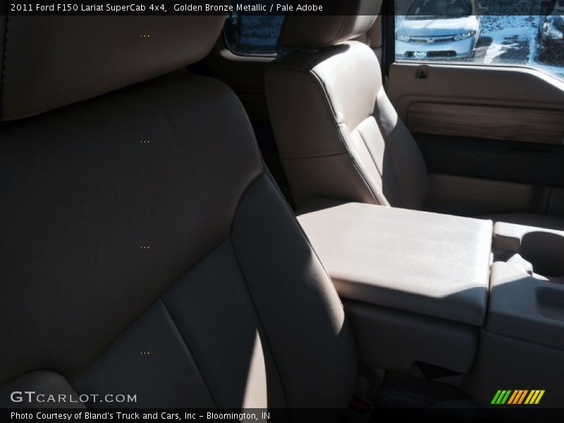 Golden Bronze Metallic / Pale Adobe 2011 Ford F150 Lariat SuperCab 4x4