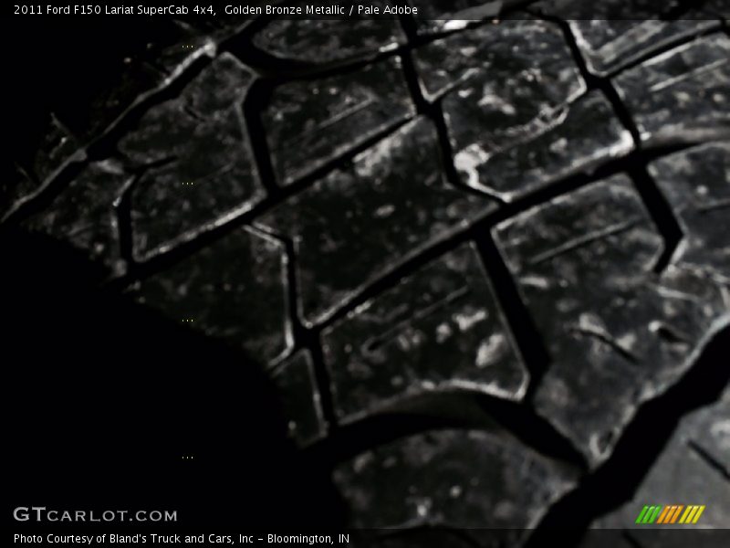 Golden Bronze Metallic / Pale Adobe 2011 Ford F150 Lariat SuperCab 4x4