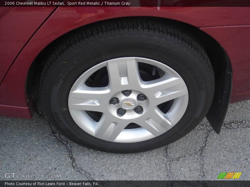 Sport Red Metallic / Titanium Gray 2006 Chevrolet Malibu LT Sedan