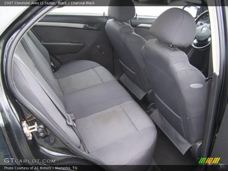 Black / Charcoal Black 2007 Chevrolet Aveo LS Sedan