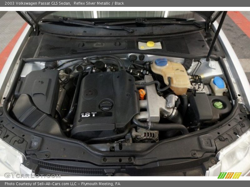 Reflex Silver Metallic / Black 2003 Volkswagen Passat GLS Sedan