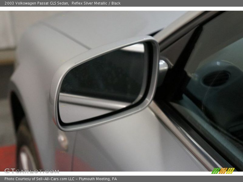 Reflex Silver Metallic / Black 2003 Volkswagen Passat GLS Sedan