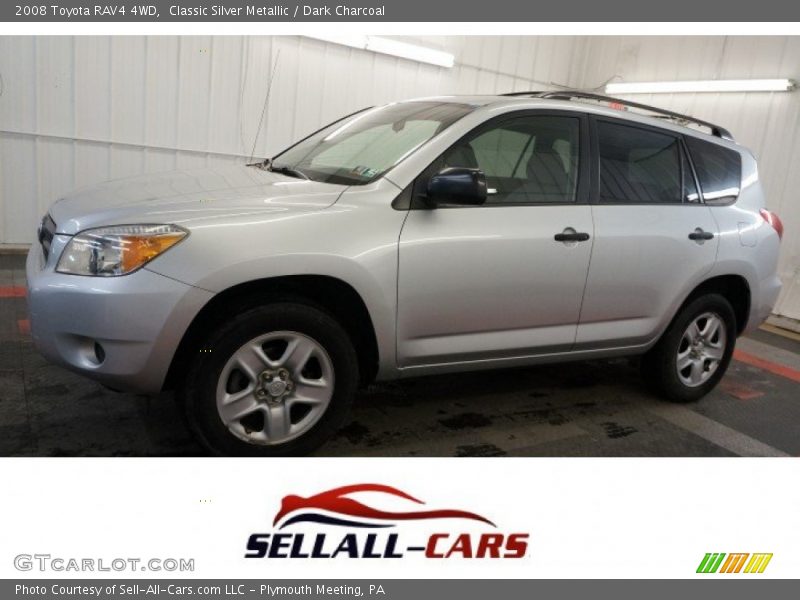 Classic Silver Metallic / Dark Charcoal 2008 Toyota RAV4 4WD