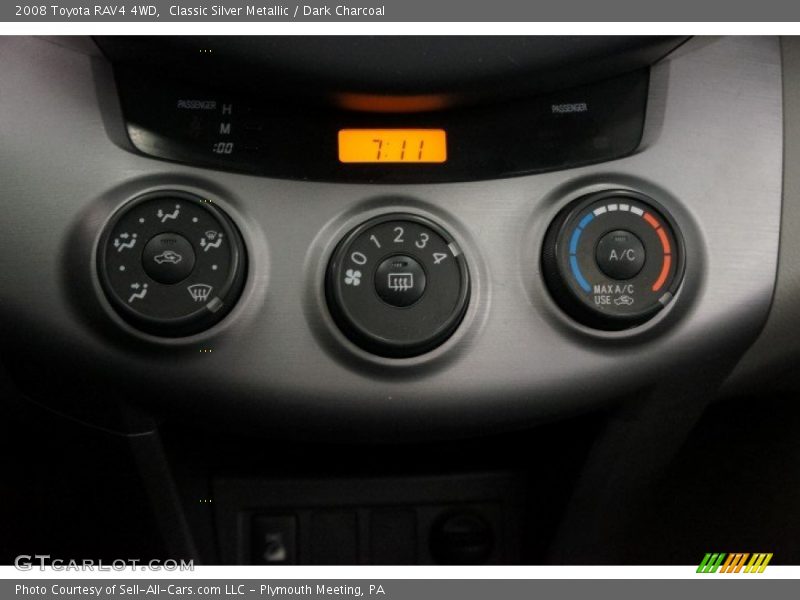 Classic Silver Metallic / Dark Charcoal 2008 Toyota RAV4 4WD