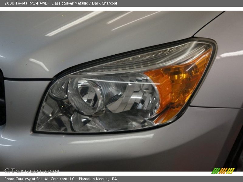 Classic Silver Metallic / Dark Charcoal 2008 Toyota RAV4 4WD
