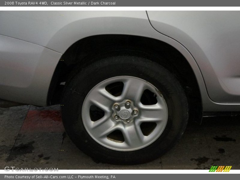 Classic Silver Metallic / Dark Charcoal 2008 Toyota RAV4 4WD