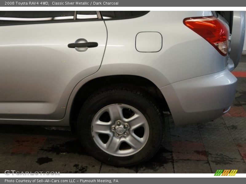 Classic Silver Metallic / Dark Charcoal 2008 Toyota RAV4 4WD