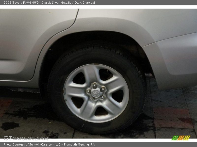 Classic Silver Metallic / Dark Charcoal 2008 Toyota RAV4 4WD