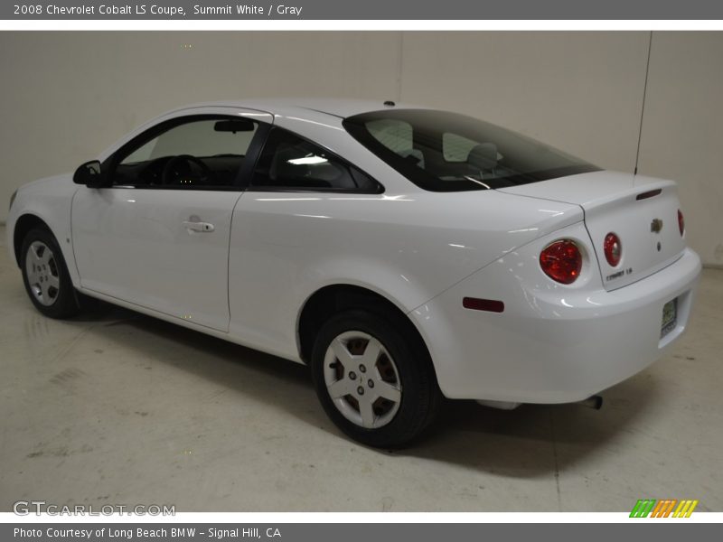 Summit White / Gray 2008 Chevrolet Cobalt LS Coupe