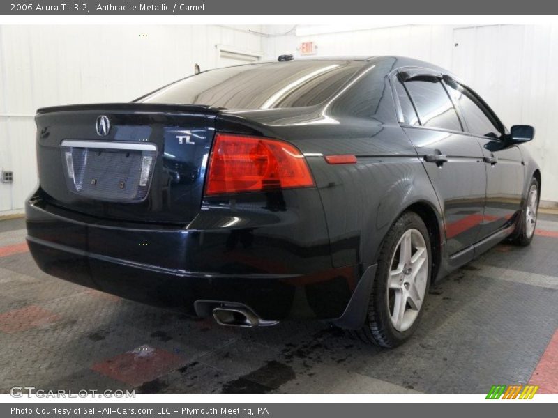 Anthracite Metallic / Camel 2006 Acura TL 3.2