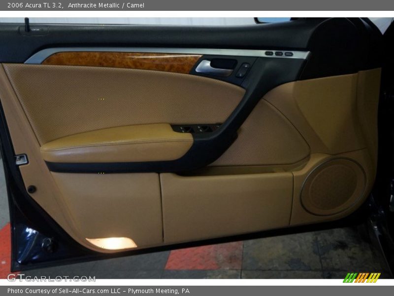 Anthracite Metallic / Camel 2006 Acura TL 3.2