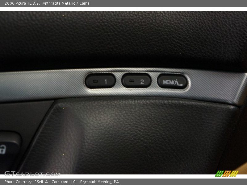 Anthracite Metallic / Camel 2006 Acura TL 3.2