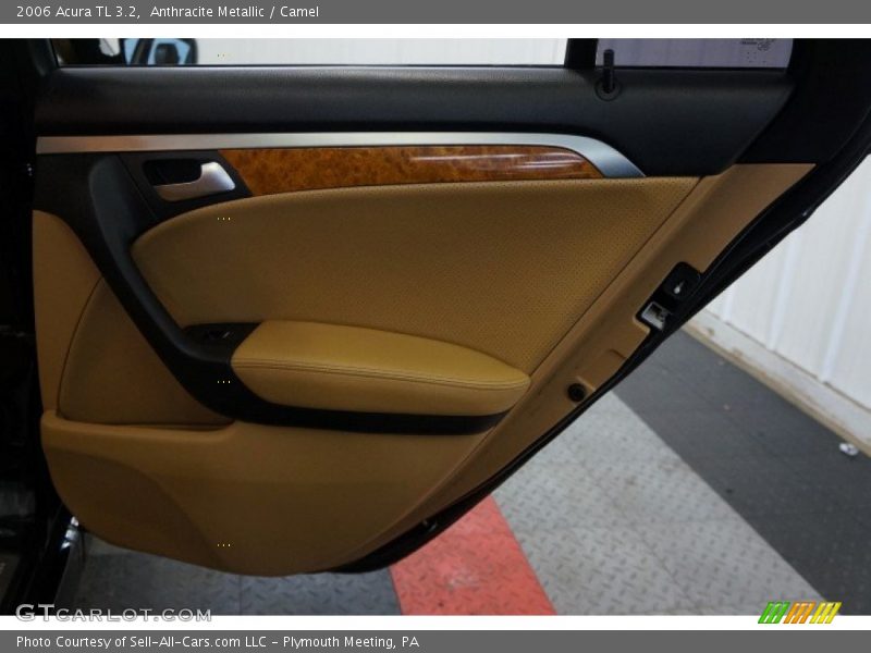 Anthracite Metallic / Camel 2006 Acura TL 3.2
