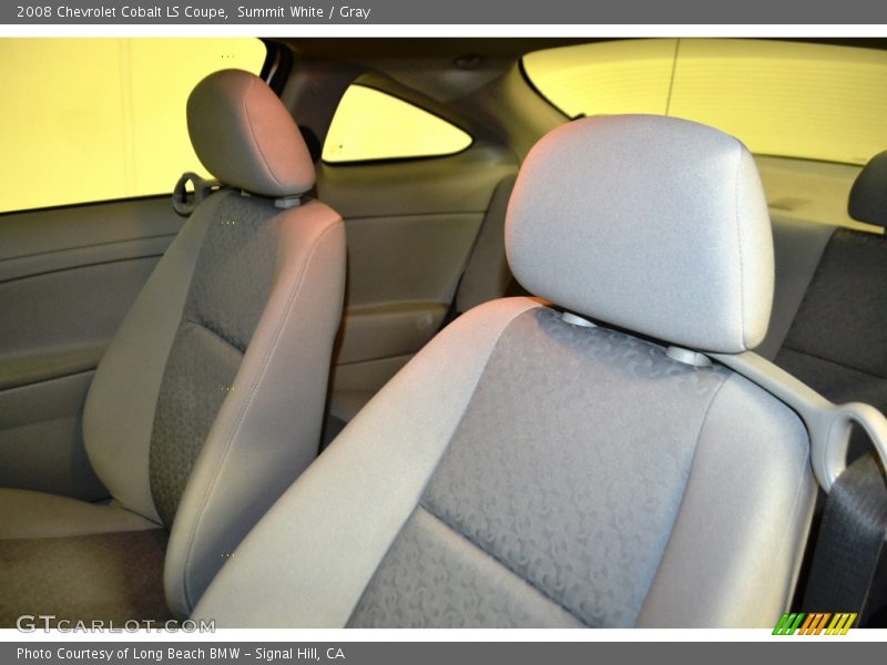 Summit White / Gray 2008 Chevrolet Cobalt LS Coupe