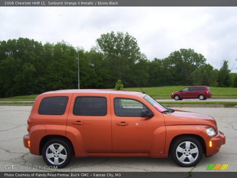 Sunburst Orange II Metallic / Ebony Black 2008 Chevrolet HHR LS