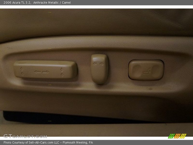 Anthracite Metallic / Camel 2006 Acura TL 3.2