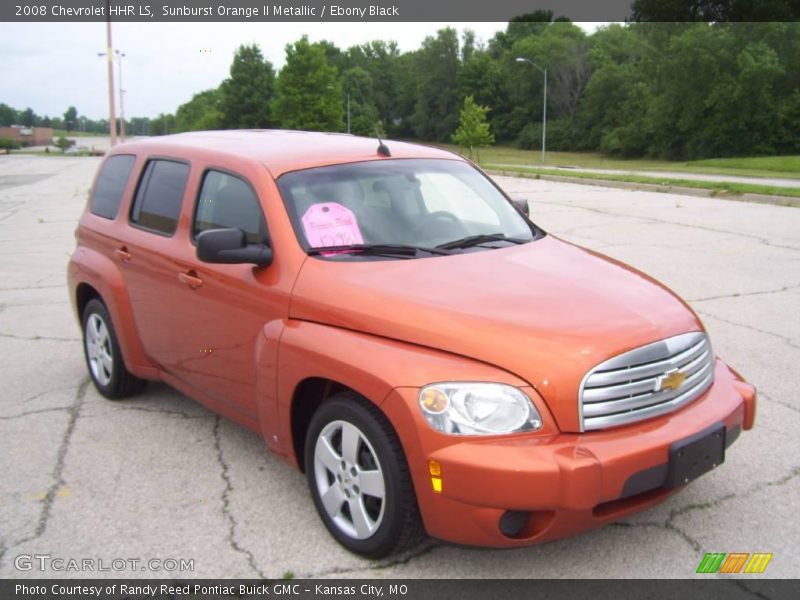 Sunburst Orange II Metallic / Ebony Black 2008 Chevrolet HHR LS