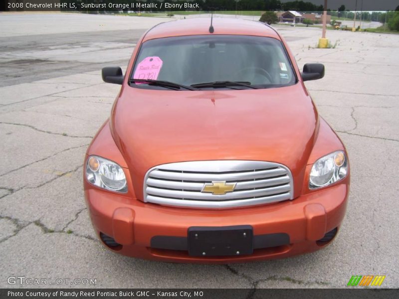 Sunburst Orange II Metallic / Ebony Black 2008 Chevrolet HHR LS