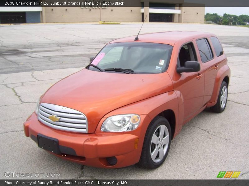 Sunburst Orange II Metallic / Ebony Black 2008 Chevrolet HHR LS