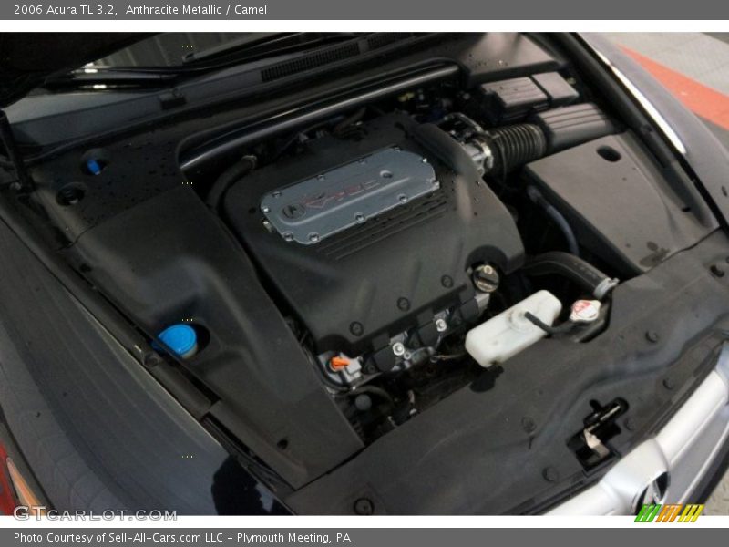 Anthracite Metallic / Camel 2006 Acura TL 3.2