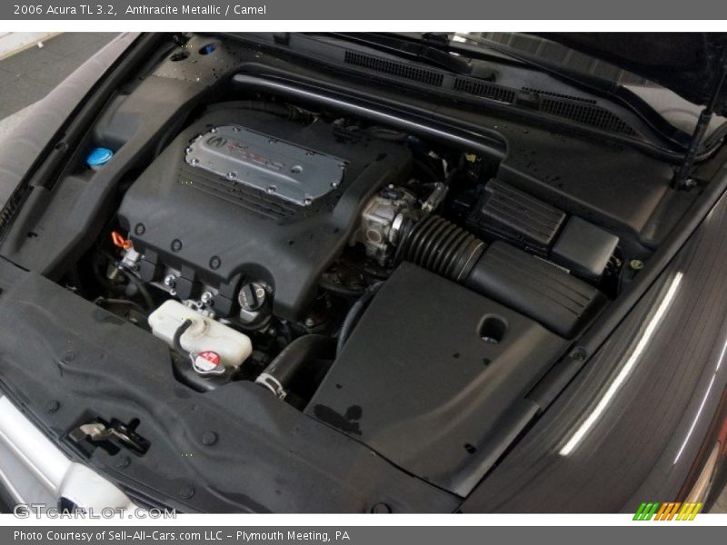 Anthracite Metallic / Camel 2006 Acura TL 3.2