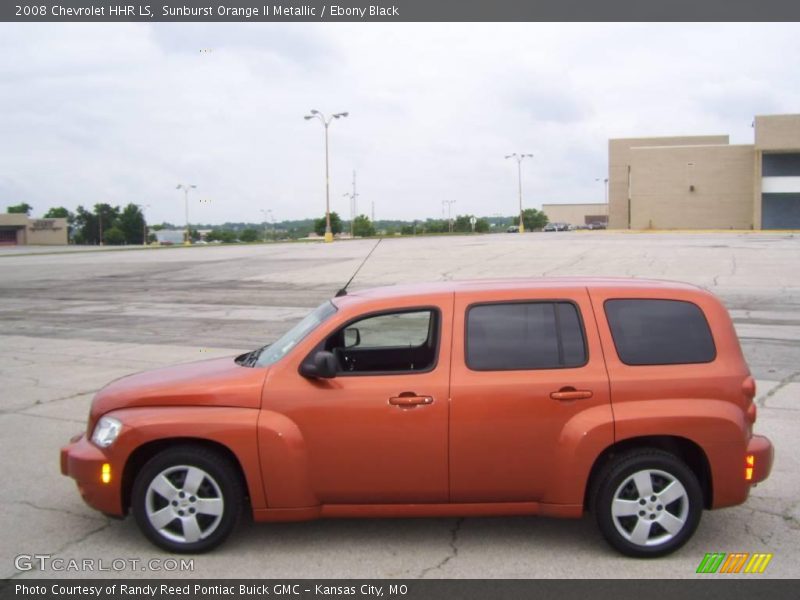 Sunburst Orange II Metallic / Ebony Black 2008 Chevrolet HHR LS