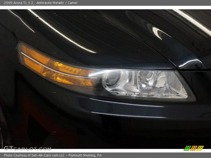 Anthracite Metallic / Camel 2006 Acura TL 3.2