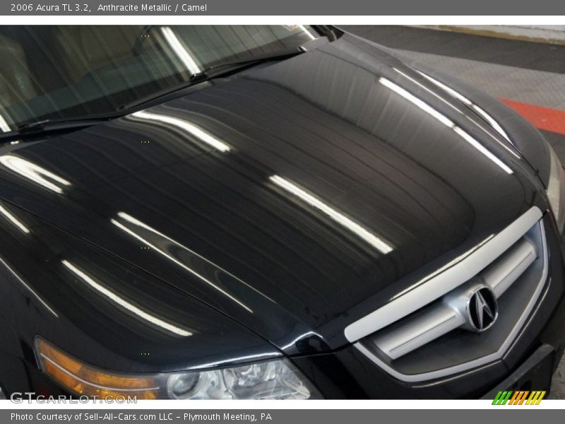 Anthracite Metallic / Camel 2006 Acura TL 3.2