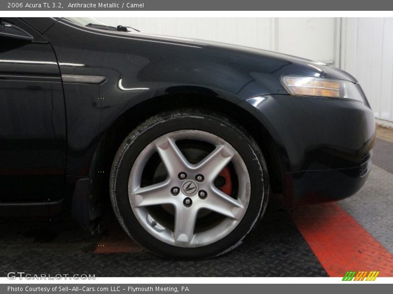 Anthracite Metallic / Camel 2006 Acura TL 3.2