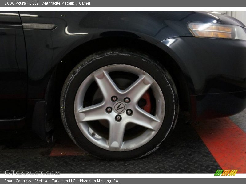 Anthracite Metallic / Camel 2006 Acura TL 3.2