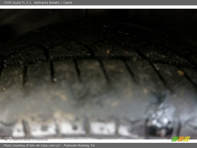Anthracite Metallic / Camel 2006 Acura TL 3.2