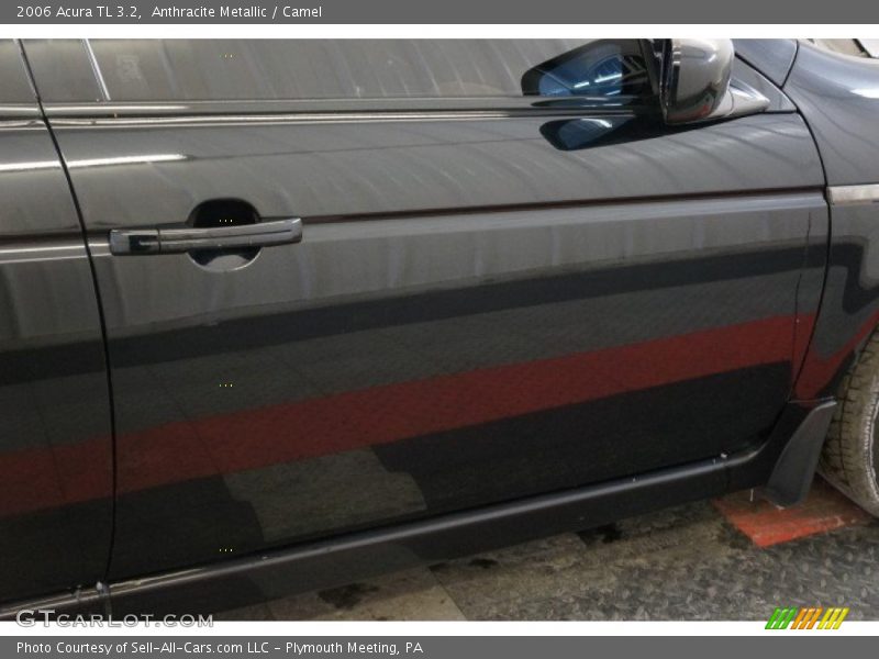 Anthracite Metallic / Camel 2006 Acura TL 3.2