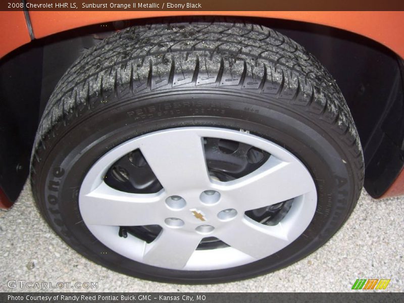 Sunburst Orange II Metallic / Ebony Black 2008 Chevrolet HHR LS