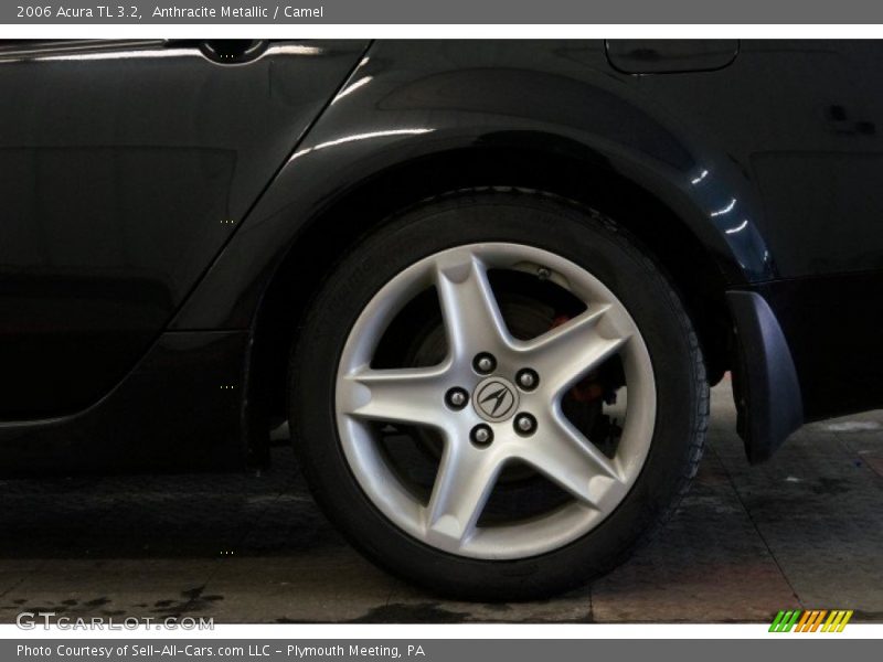 Anthracite Metallic / Camel 2006 Acura TL 3.2