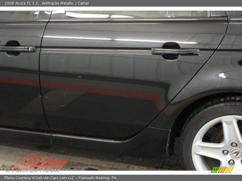 Anthracite Metallic / Camel 2006 Acura TL 3.2