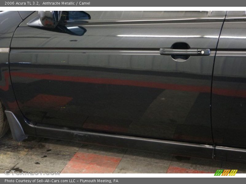 Anthracite Metallic / Camel 2006 Acura TL 3.2