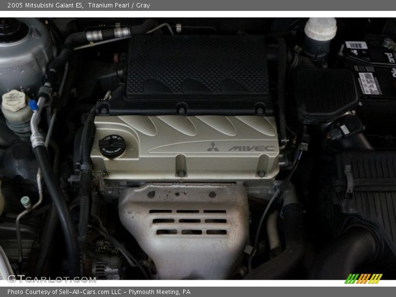 Titanium Pearl / Gray 2005 Mitsubishi Galant ES