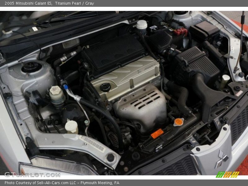 Titanium Pearl / Gray 2005 Mitsubishi Galant ES