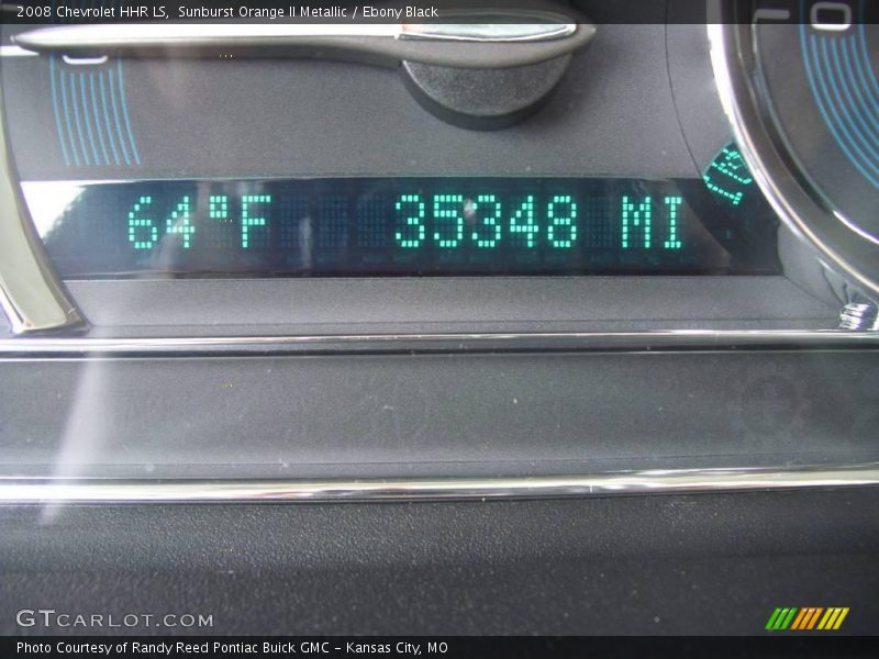 Sunburst Orange II Metallic / Ebony Black 2008 Chevrolet HHR LS