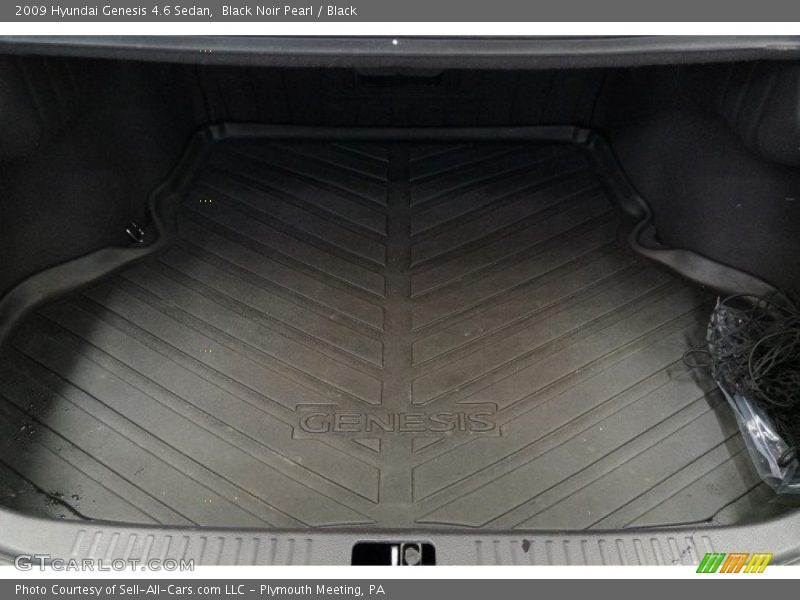 Black Noir Pearl / Black 2009 Hyundai Genesis 4.6 Sedan