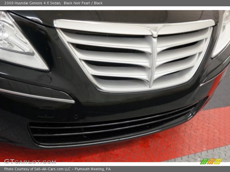 Black Noir Pearl / Black 2009 Hyundai Genesis 4.6 Sedan
