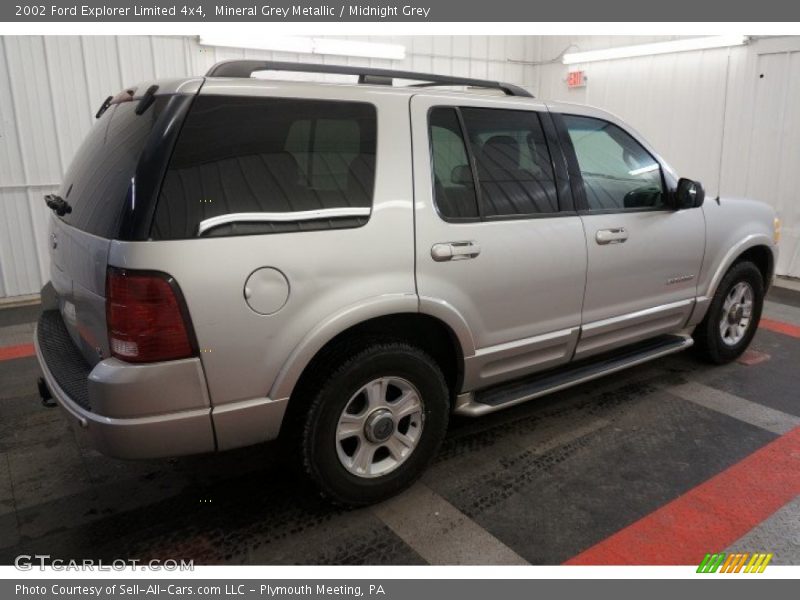 Mineral Grey Metallic / Midnight Grey 2002 Ford Explorer Limited 4x4