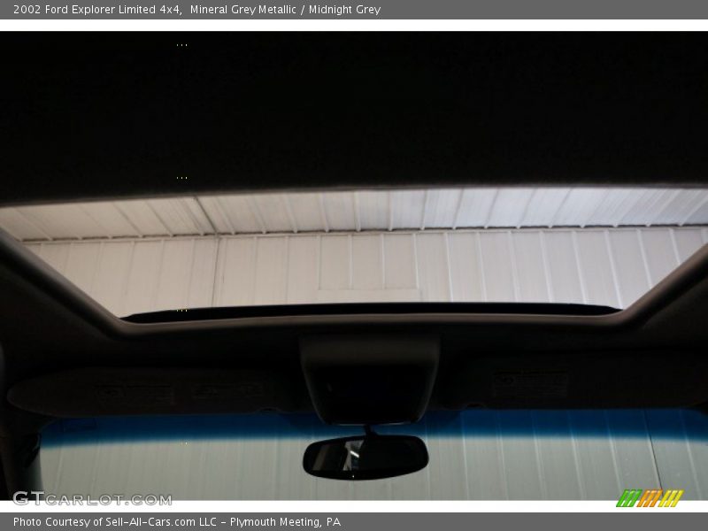Mineral Grey Metallic / Midnight Grey 2002 Ford Explorer Limited 4x4