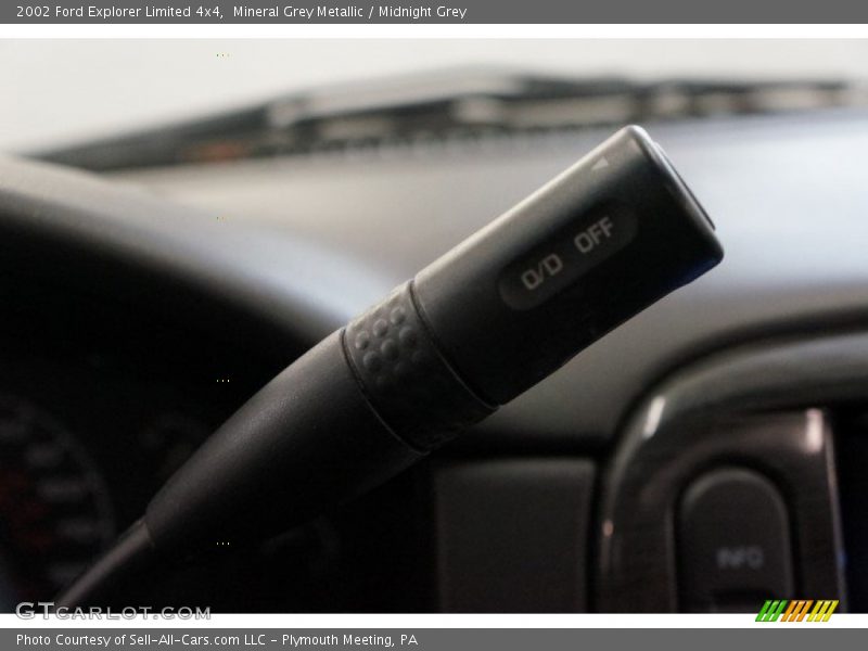Mineral Grey Metallic / Midnight Grey 2002 Ford Explorer Limited 4x4