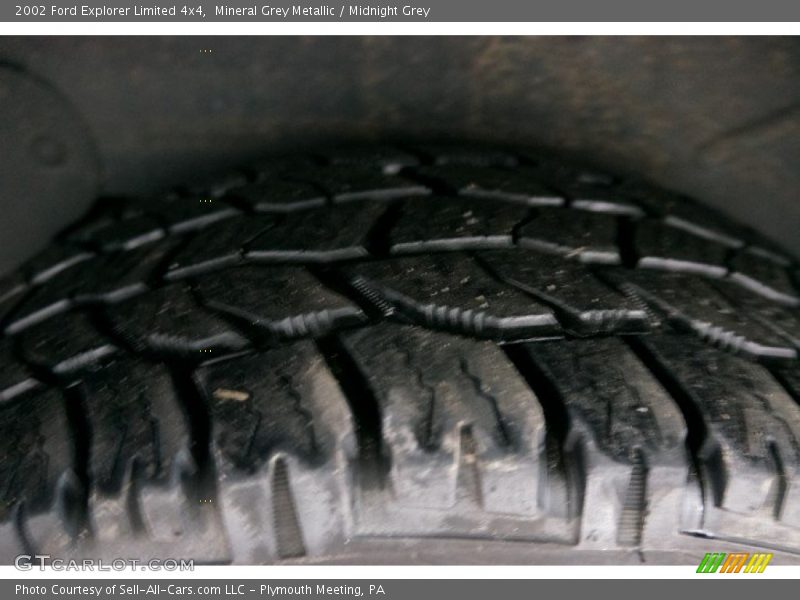 Mineral Grey Metallic / Midnight Grey 2002 Ford Explorer Limited 4x4